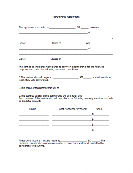 partnering agreement template partnership agreement free printable documents partnering agreement template partnership agreement free printable documents